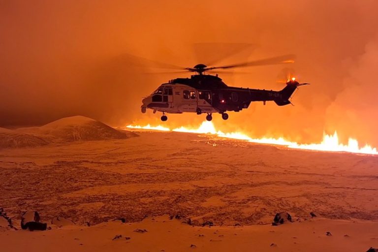 Islândia. Há Incerteza sobre o termino da erupção vulcânica