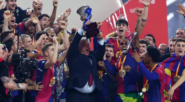 Barça conquista Supertaça após golear Real Madrid