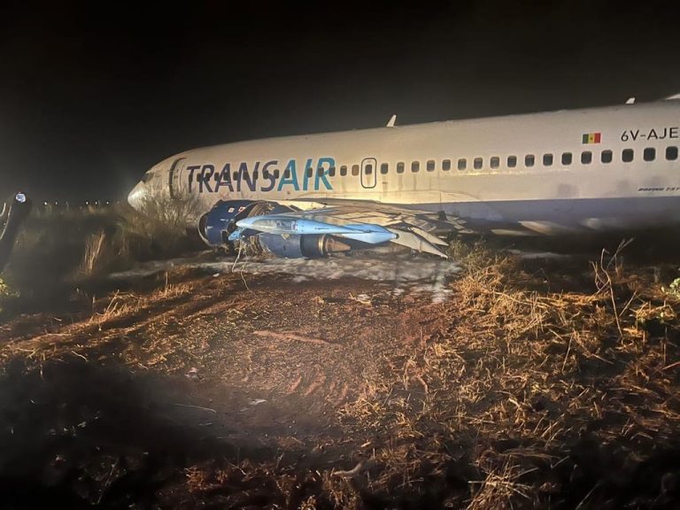Acidente de avião no Senegal faz 11 feridos