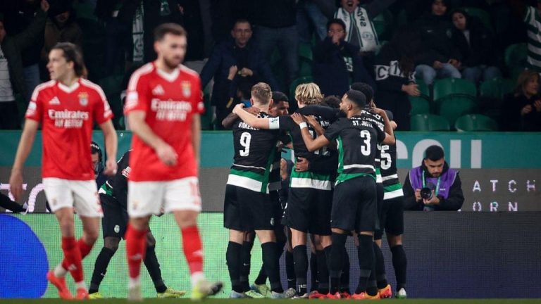 Sporting vence Benfica na estreia de novo treinador