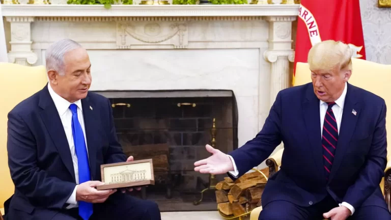 Trump e Netanyahu debatem tarifas