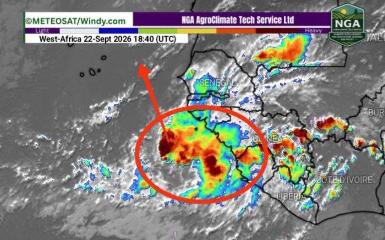 Chuva e trovoadas previstas para Cabo Verde entre 24 e 28 de setembro