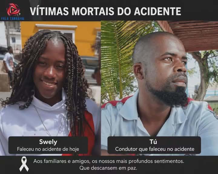 Identificadas as vítimas mortais do acidente em Tarrafal