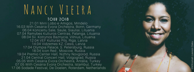 MÚSICA: Agenda de Nancy Vieira