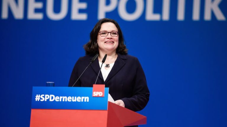 ALEMANHA: Uma mulher lidera o SPD
