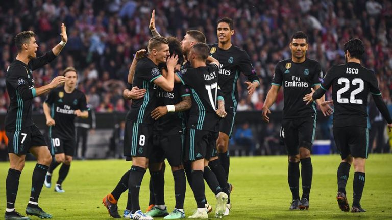 LIGA DOS CAMPEÕES: Real dá reviravolta
