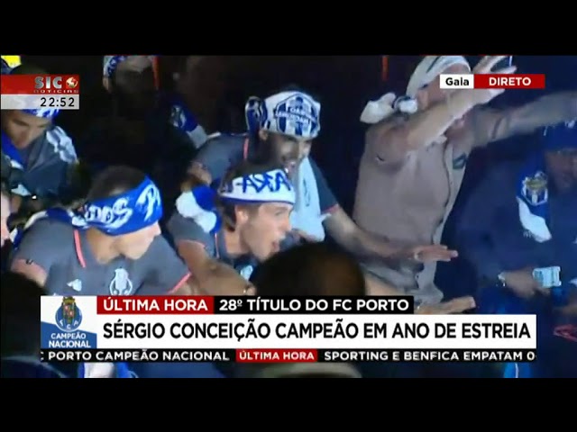 LIGA PORTUGUESA: FC Porto celebra título em hotel
