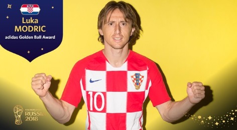 Copa do Mundo 2018: Croata Luka Modric é eleito o melhor jogador