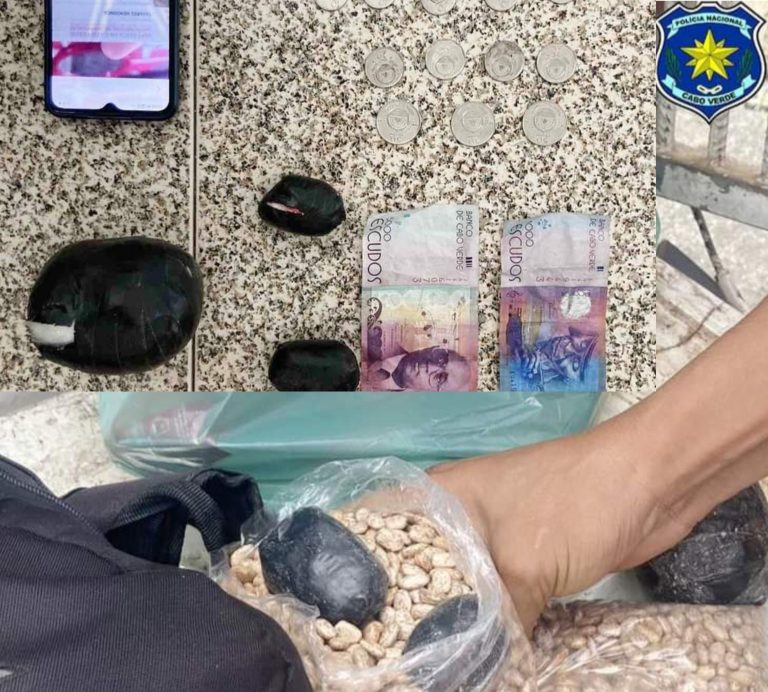 Indivíduo de 18 anos detido na Ilha do Fogo por posse de droga