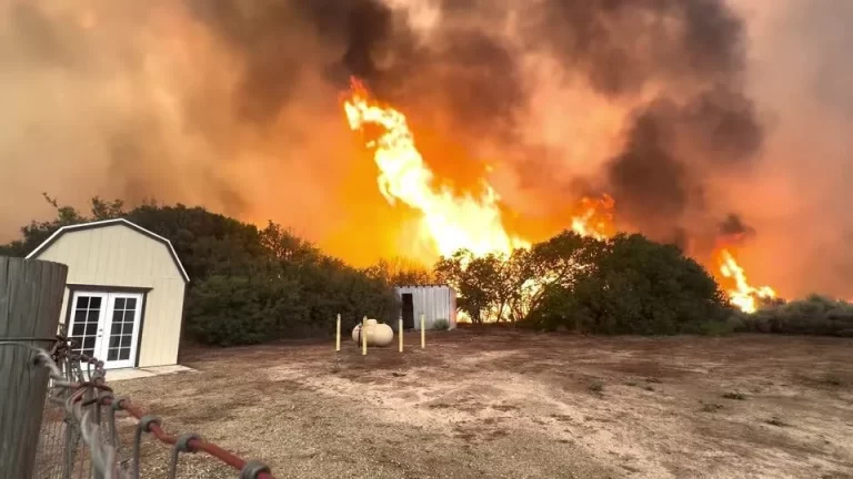 Incêndio na Califórnia atinge mais de 344 hectares