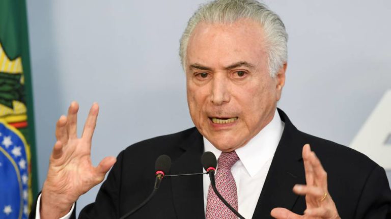 BRASIL: Polícia Federal conclui que Temer recebeu subornos da Odebrecht