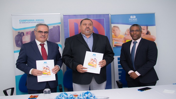 FICASE mobiliza apoio de 750 mil Escudos para apoiar alunos em situação de vulnerabilidade social nas escolas