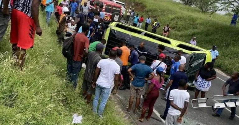 Última hora. Acidente de viação na Cidade da Praia provoca duas mortes e vários feridos