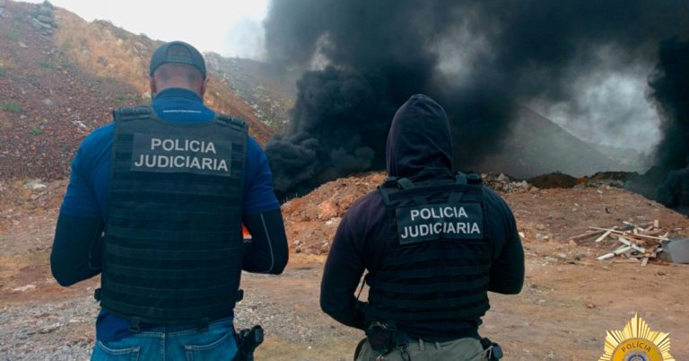 PJ incinera 1,6 toneladas de cocaína apreendidas na Operação Ventos Alísios