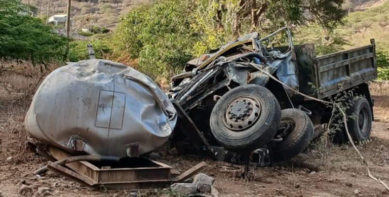 Despiste de camião em Tarrafal faz uma vítima mortal e dois feridos