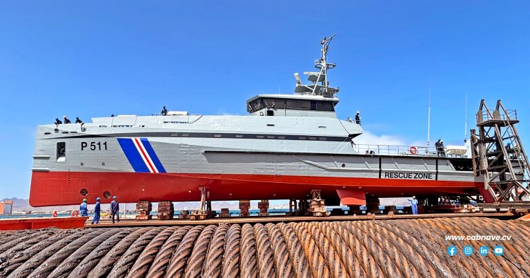 Cabnave concluiu “com sucesso” a reparação do navio Guardião