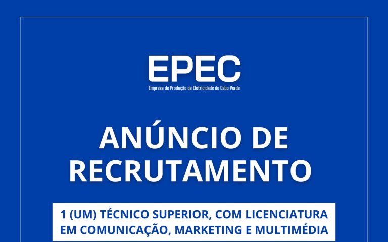 EPEC abre vaga para Técnico Superior na área de Comunicação, Marketing e Multimédia