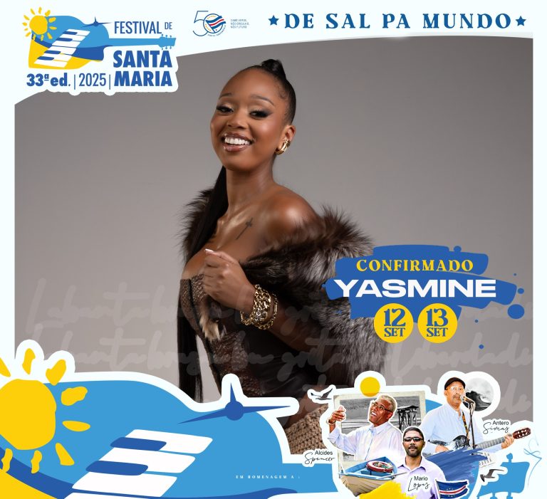 Câmara do Sal confirma Yasmine na 33.ª Edição do Festival de Santa Maria