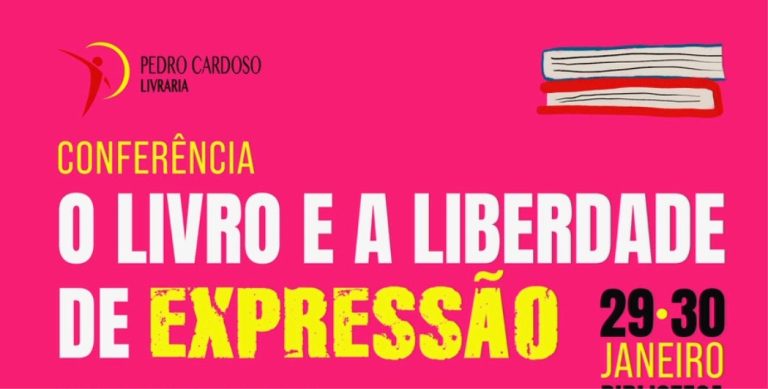 Livraria Pedro Cardoso promove conferência sobre livro e liberdade de expressão