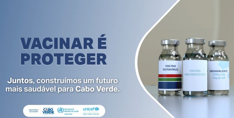 Cabo Verde introduz três novas vacinas no Programa Nacional de Vacinação