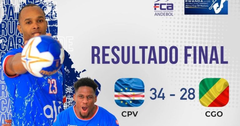 Última hora/CAN Andebol. Cabo Verde estreia-se com vitória frente à RD Congo