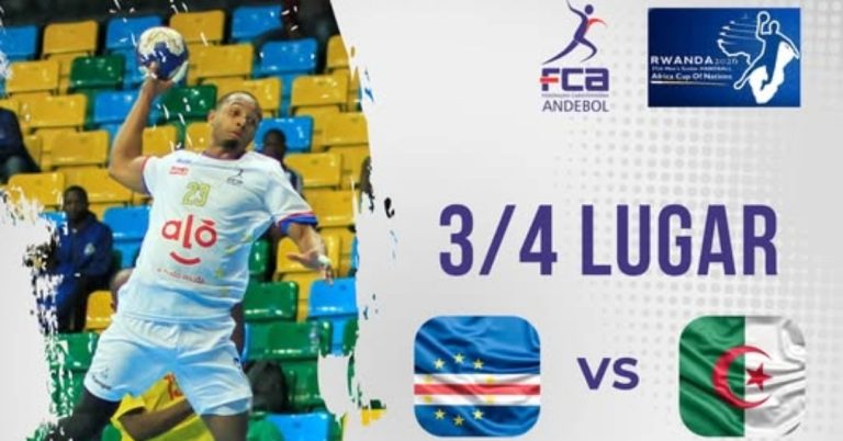 Cabo Verde disputa bronze na CAN de Andebol frente à Argélia