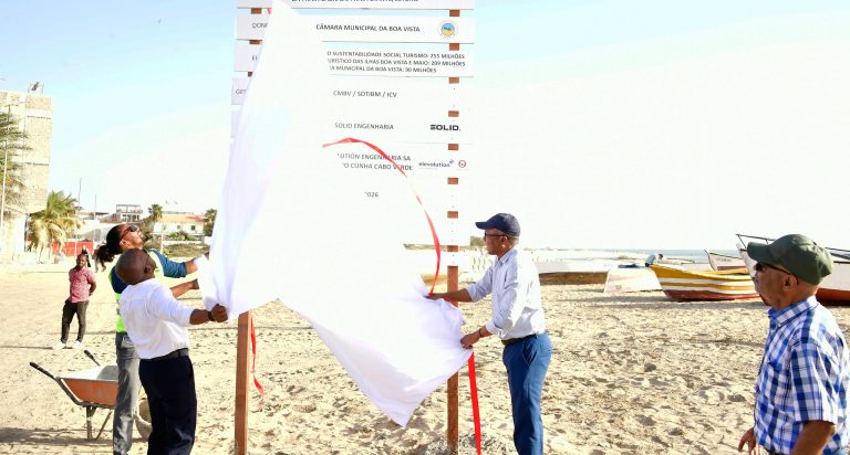 Governo lança requalificação das praias de Cabral e Diante na Boa Vista