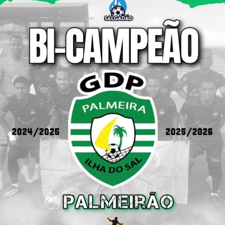 Futebol. GD Palmeira sagra-se bicampeão do Sal