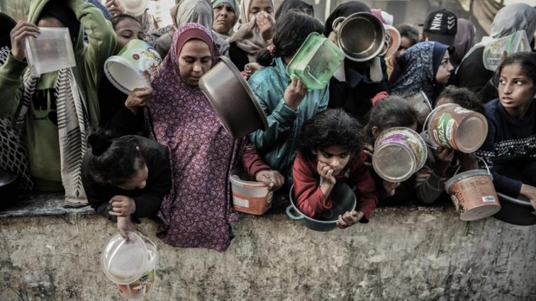 ONU alerta para risco iminente de fome em Gaza
