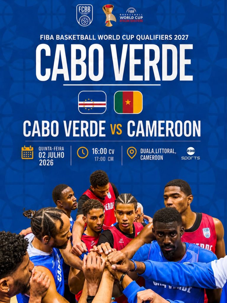 Basquetebol. Cabo Verde inicia hoje caminhada rumo ao Mundial FIBA Qatar 2027