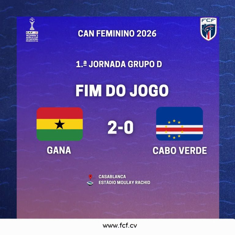 Cabo Verde estreia-se com derrota frente ao Gana na CAN Feminina