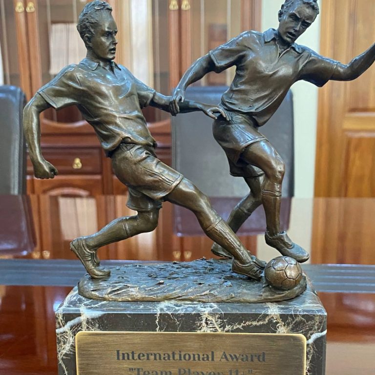 FCF recebe distinção internacional “Team Player 11+” pelo trabalho de desenvolvimento do futebol