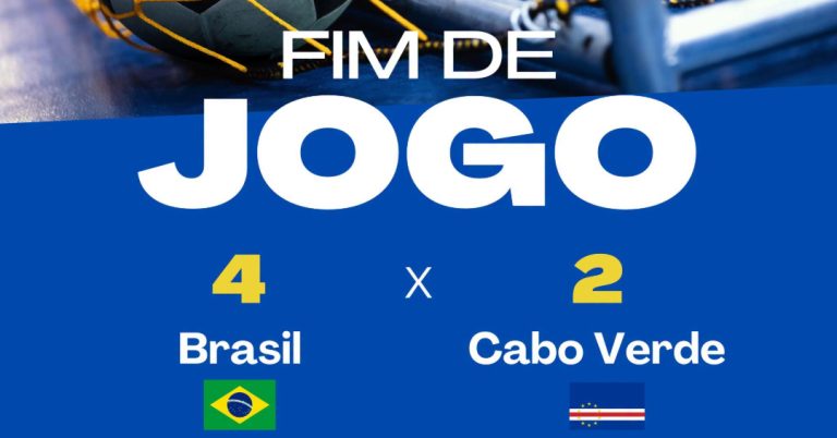 Cabo Verde perde diante do Brasil na estreia na Copa das Nações de Futsal