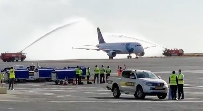 Avião militar Senegalês na Ilha do Sal para repatriar 38 migrantes