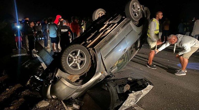 Última hora/Porto Novo. Dois mortos e dois feridos graves em acidente de viação