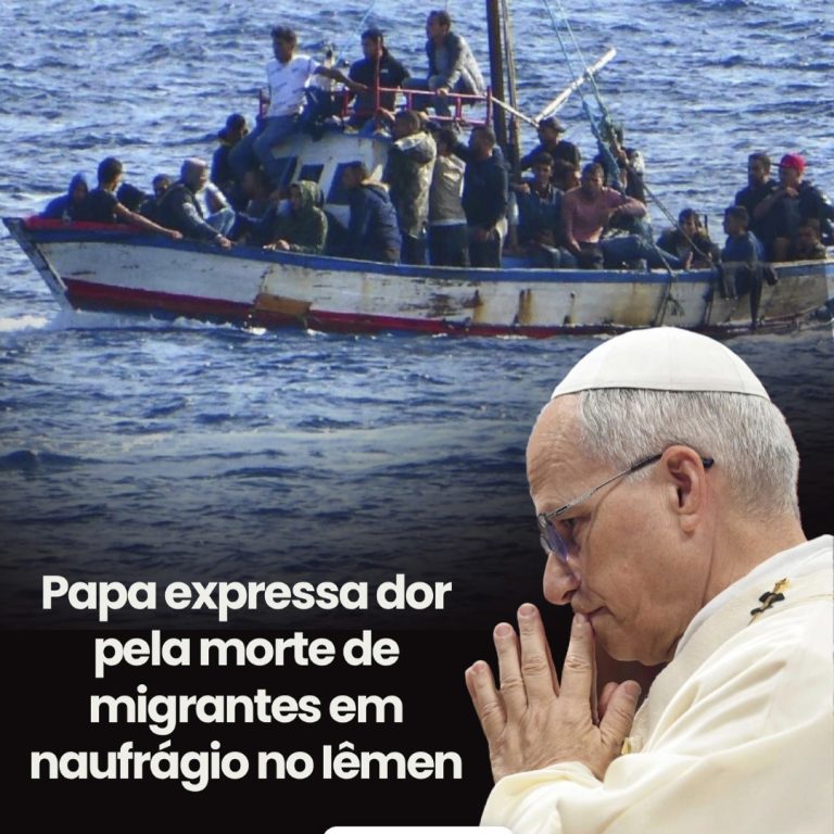 Papa Leão XIV lamenta tragédia com migrantes no Iémen
