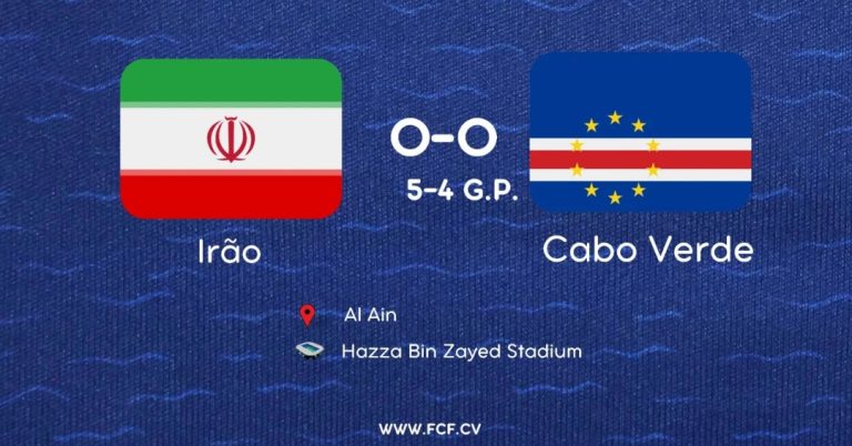 Cabo Verde perde nos penáltis frente ao Irão na estreia da ALAIN International Cup 2025