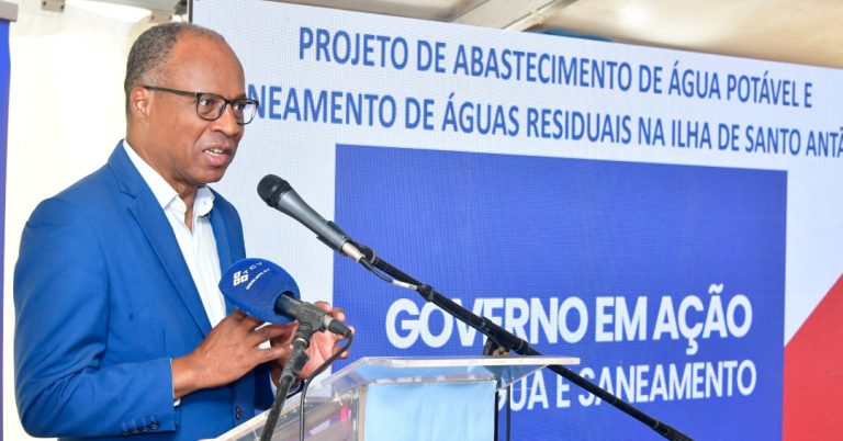 Governo lança maior projeto de água e saneamento em Santo Antão