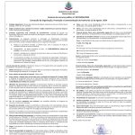 Anúncio de concurso público CMSM
