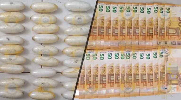 Mulher detida com cocaína no aeroporto da Praia fica em prisão preventiva