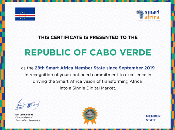 Cabo Verde passa a ser, oficialmente, membro da Aliança Smart África,