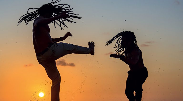 Roda de capoeira em São Vicente assinala os 50 anos da independência nacional