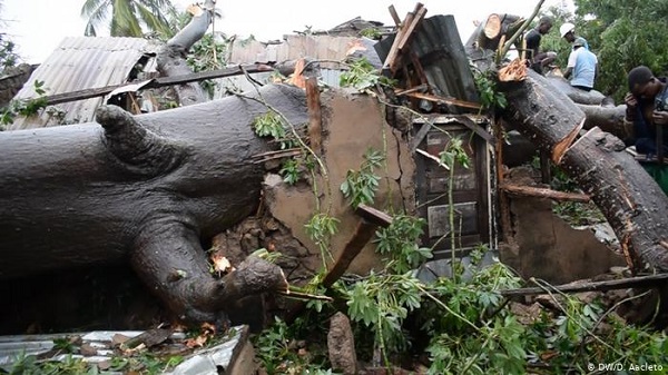 Cerca de 510 casas foram destruídas devido mau tempo em Moçambique