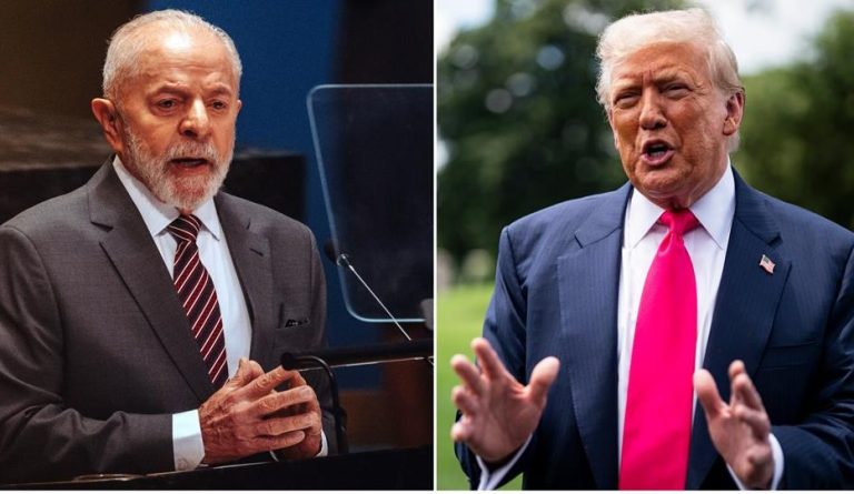 Trump e Lula. Reunião foi “muito positiva e produtiva”