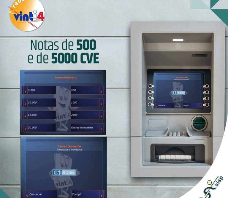 Notas de 500 e 5000 Escudos disponíveis nas caixas Vinti4