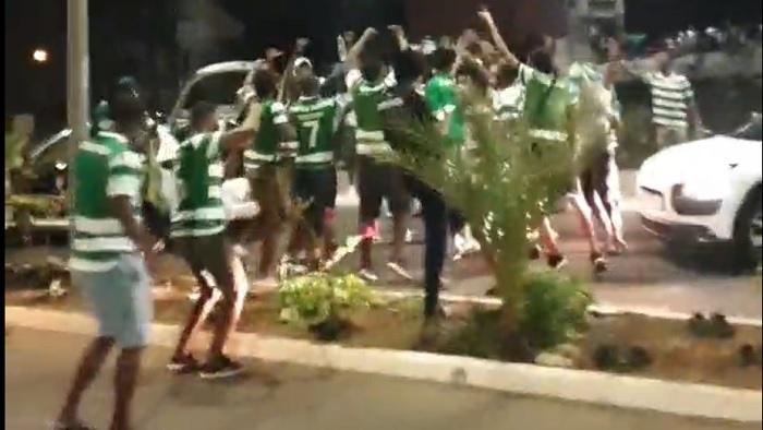 Sportinguistas na Cidade da Praia festejaram ao longo da noite