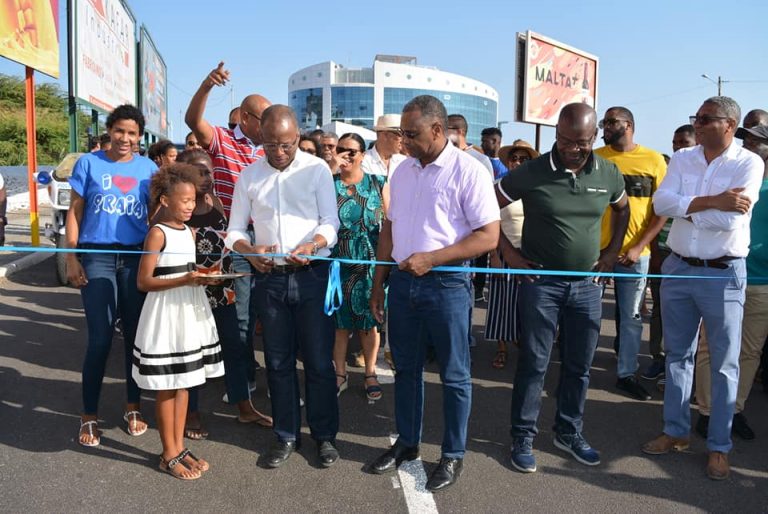 Fotogaleria da inauguração das obras de drenagem em Cobom-Fonton