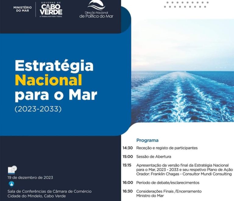 Ministério do Mar apresenta Estratégia Nacional para o Mar