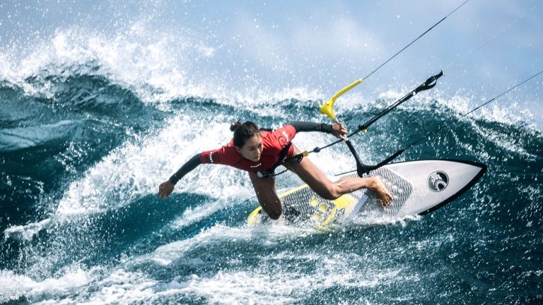 Moona Whyte vence I Etapa do Circuito Mundial de Kitesurf em Ponta Preta