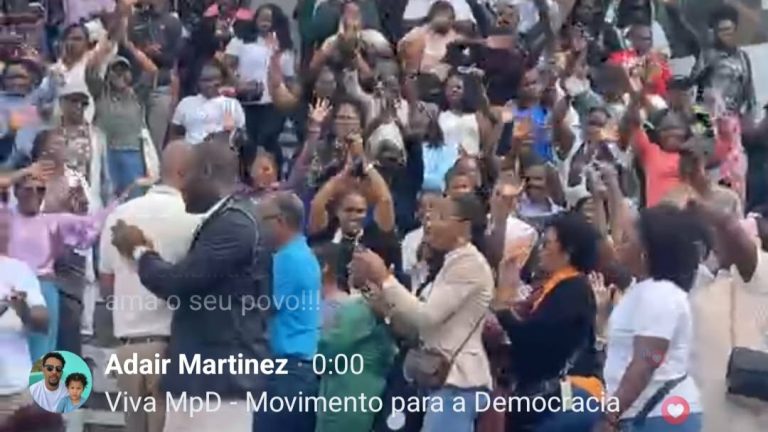 Mulheres enchem o Gimnodesportivo da Chã d’Areia em encontro com o Presidente do MpD